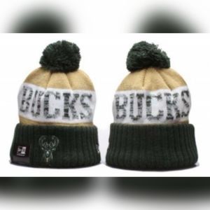 Milwaukee Bucks Winter Pom Knit Beanie